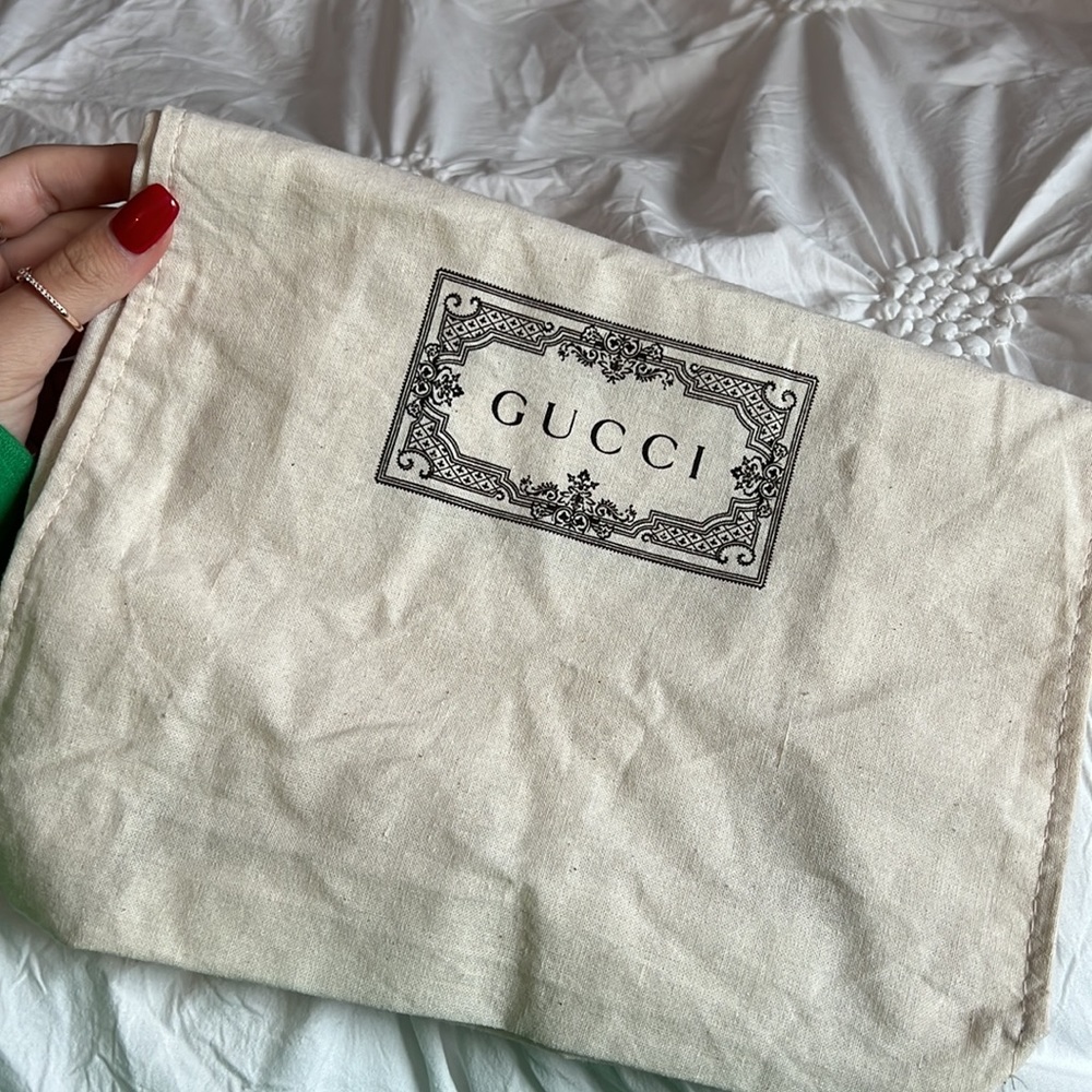 Gucci Linen Fabric Bag